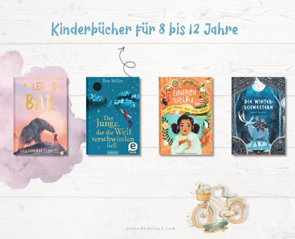 Spannende Kinderbücher für 8 bis 12 Jahre