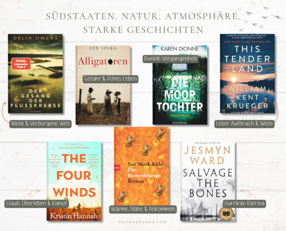 Bücher wie Der Gesang der Flusskrebse – Südstaaten, Natur, Atmosphäre & Starke Geschichten