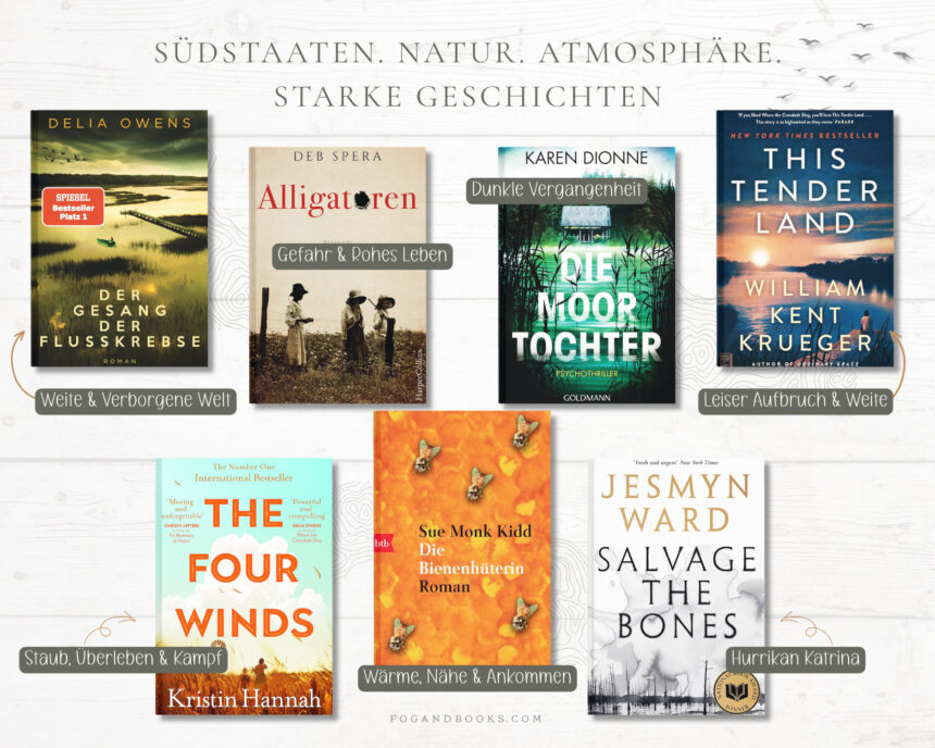Bücher wie Der Gesang der Flusskrebse – Südstaaten, Natur, Atmosphäre & Starke Geschichten